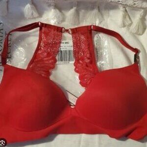 Red Lacey Victoria Secret
